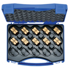Klauke HL4SET Set Of Hexagonal Crimping Dies for Cu Connectors, 6 - 150mm² Klauke HL4SET Set Of Hexagonal Crimping Dies for Cu Connectors, 6 - 150mm²