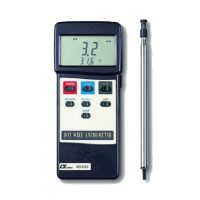 LUTRON AM-4204 HOT WIRE ANEMOMETER