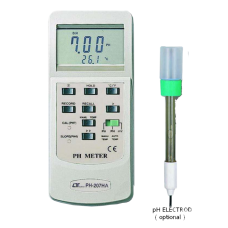 LUTRON PH-207HA PH METER 