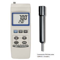 LUTRON YK-2001PHA pH/ORP, DO, CD/TDS, SALT METER 