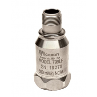 Wilcoxon 799LF Ultra-Low Noise Filtered Accelerometer, 500 mV/g sensitivity, 10g peak acceleration range