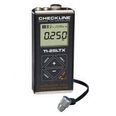 Checkline TI-25LTX Steel Only Ultrasonic Thickness Gauge Kit with T-102-2000 Probe
