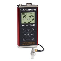 Checkline TI-007DLX Precision Ultrasonic Wall Thickness Gauge kit with T-402-5507 probe with built-in datalogger