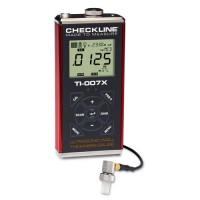 Checkline TI-007X Precision Ultrasonic Wall Thickness Gauge kit with T-402-5507 probe