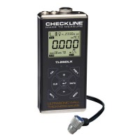 Checkline TI-25DLX Data Logging Ultrasonic Wall Thickness Gauge Kit with T-102-3300 Probe