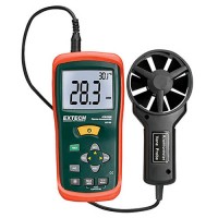 Extech AN100 CFM/CMM Mini Thermo-Anemometer Large Display