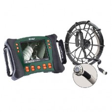 Extech HDV650-10G Plumbing VideoScope Kit (25 mm Camera Head w/10 m Fiberglass Cable)