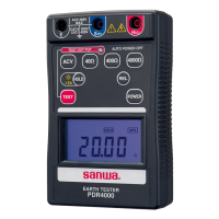SANWA PDR4000 EARTH TESTERS DIGITAL SANWA PDR4000 EARTH TESTERS DIGITAL