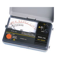 KYORITSU MODEL 3166 ANALOG INSULATION TESTER  