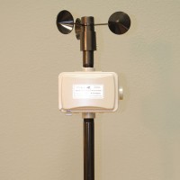 Novalynx 200-2511-B Totalizing Anemometer with Digital Display, kilometers