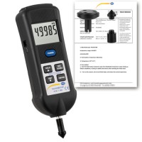 PCE T 260-ICA TACHOMETER WITH ISO CALIBRATION CERTIFICATE