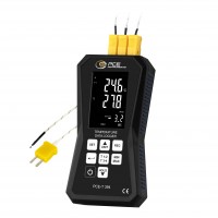 PCE-T 394-ICA 4 channel Temperature data logger incl. ISO-calibration certificate