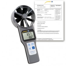 PCE-VA 20-ICA Multifunction Air Flow Meter incl. ISO Calibration Certificate   