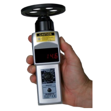 SHIMPO DT-207LR-S12 LED TACHOMETER WITH LASER SENSOR AND CONTACT ADAPTER