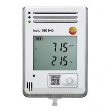 Testo 160 IAQ Wi-Fi Data Logger with Display and Internal Sensors for Temperature, Humidity, CO2, and Atmospheric Pressure