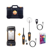 Testo 400-COM-KIT (0563 0409) Comfort Kit with 400 Universal IAQ Instrument, Bluetooth Humidity/Temperature Probe