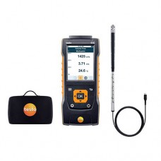 Testo 440-SV-KIT (0563 4401) Small Vane Kit with 440 Air Velocity and IAQ Measuring Instrument, 0.63" Vane Probe